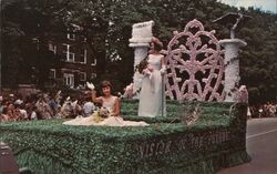 Kentucky Mountain Laurel Festival Parade Float Postcard