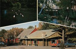 the Old Forge Restaurant Postcard