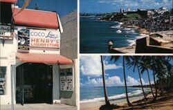 Henry Liquor Store Postcard