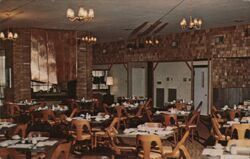 Brookside Inn Motel View of Country Atmosphere Postcard