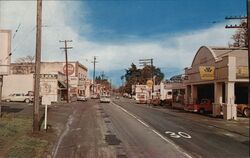 Geyserville, California Postcard