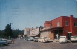 Main St. Occidental, Calif. Postcard