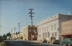 Business District Postcard