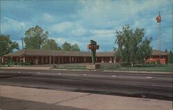 Village Motel Postcard