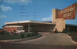 Western Hills Lodge in Sequoyah State Park Postcard