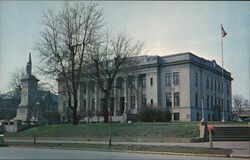 Daviess County Court House Postcard