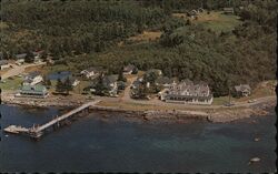 Air View at Ocean Point Postcard