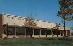 Oak Park Library Postcard