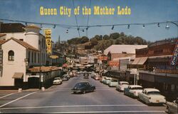 Queen City of the Mother Lode Postcard