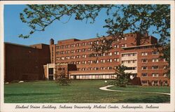 Student Union Building, Indiana University Medical Center Postcard