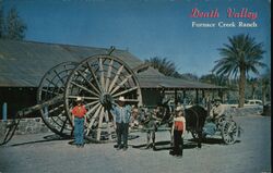 Death Valley Furnace Creek Ranch Postcard