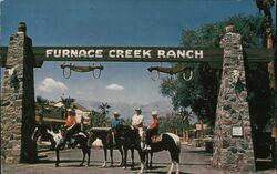 Furnace Creek Ranch Postcard