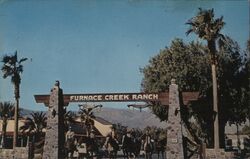 Furnace Creek Ranch Postcard