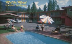 Malibu Motel Postcard