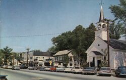 View of Main Street Postcard