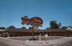 Travelers Motel Postcard