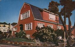 The Red Barn Restaurant Postcard