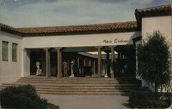 Hamilton Air Force Base Post Exchange and Cafeteria Postcard