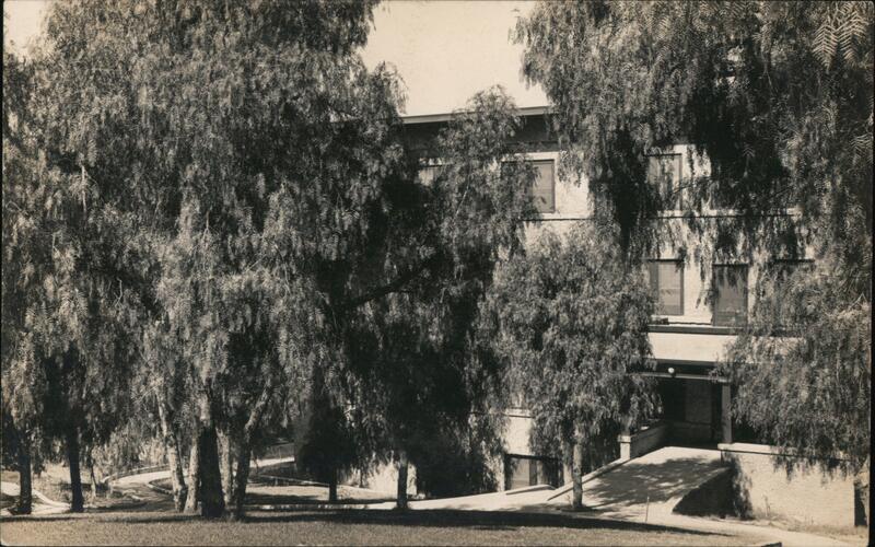 Trees, Hall - Probably California, Veteran's Home?
