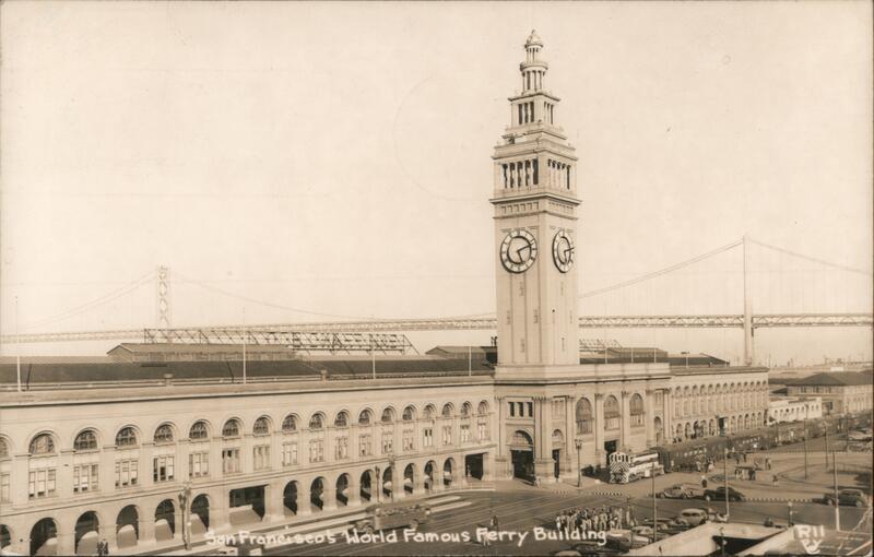 San Francisco's World Famous Ferry Building California