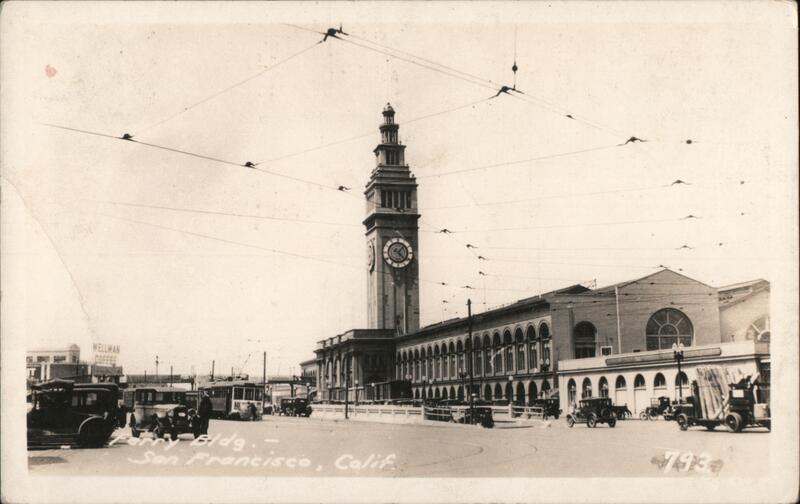 Exterior of the Ferry Building San Francisco California
