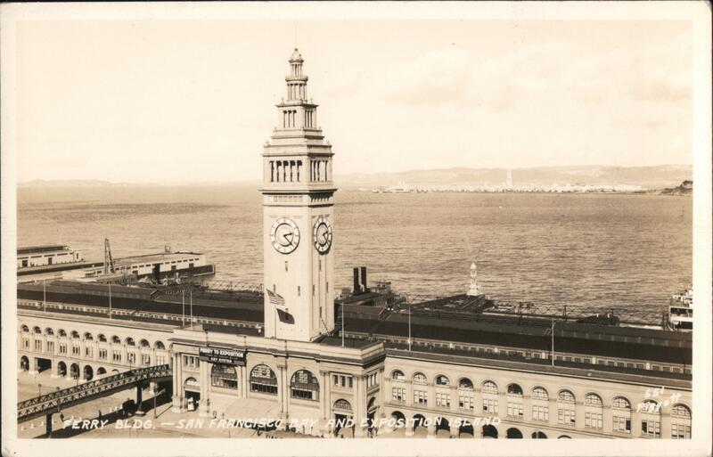 Exterior of the Ferry Building San Francisco California