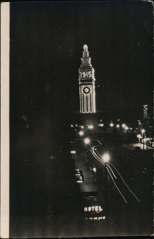 Ferry Building - 1915 San Francisco California