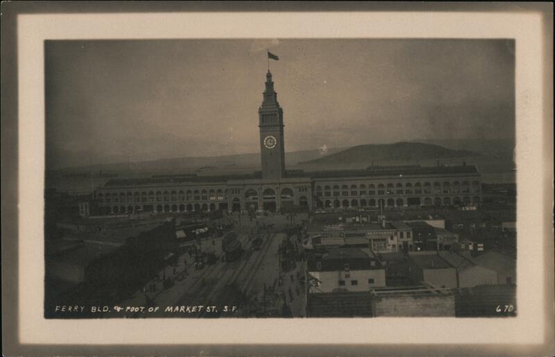 Exterior of the Ferry Building San Francisco California