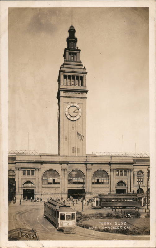Exterior of The Ferry Building San Francisco California