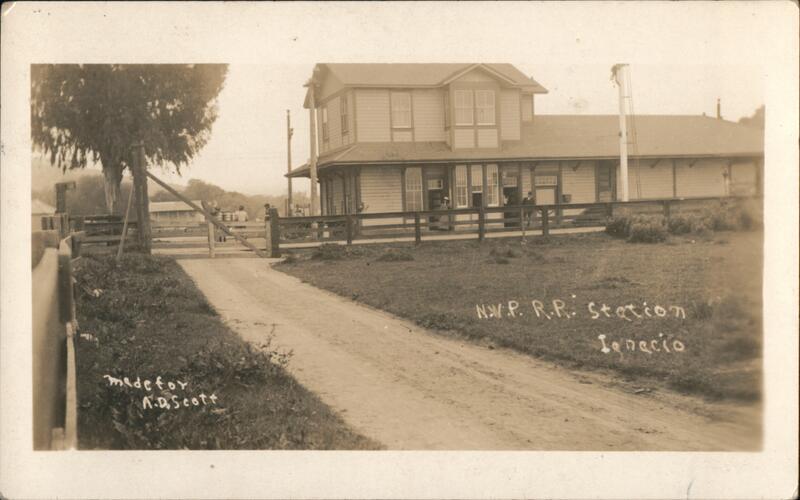 N.W.P. R.R. Station, Ignacio Novato California