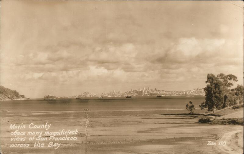 View of San Francisco Across the Bay California