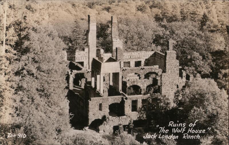 Ruins of The Wolf House - Jack London Ranch Glen Ellen California