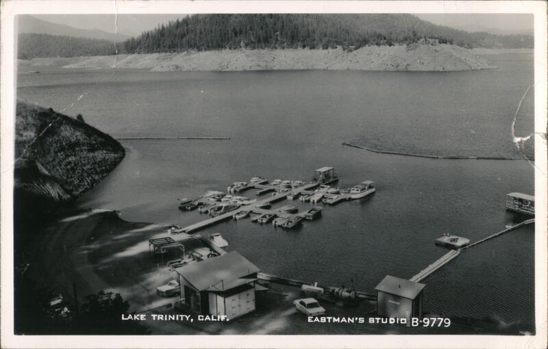 Aerial View of Lake Trinity California