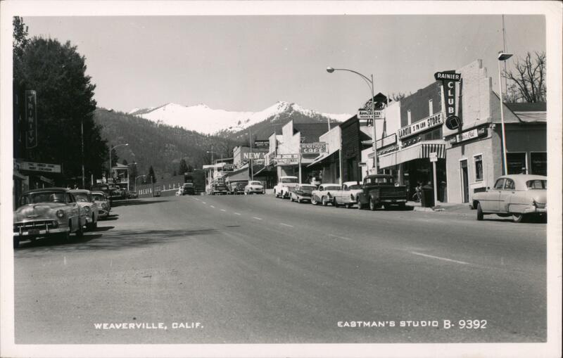Business District Weaverville California
