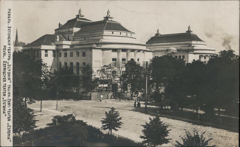 Reval, Estinsches Theater, Estonia Tallinn Eastern Europe