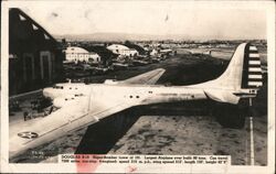 Douglas B-19 Postcard