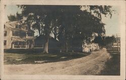 Street View by Will L. Hall Postcard