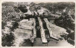Panama Canal on the Zone Postcard