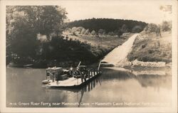 Green River Ferry near Mammoth Cave Postcard