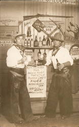 Studio Cowboy Photo - Marin County Postcard