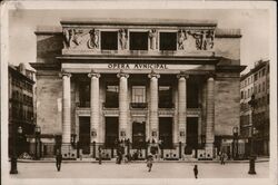 Opera Municipal de Marseille Postcard