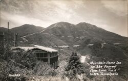 Mountain Home Inn on the Famed Pipe Line Trail Postcard