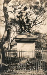 Statue - University of Berkely Postcard