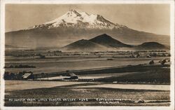 Mount Shasta from Little Shasta Valley Postcard