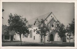 Baptist Church Postcard