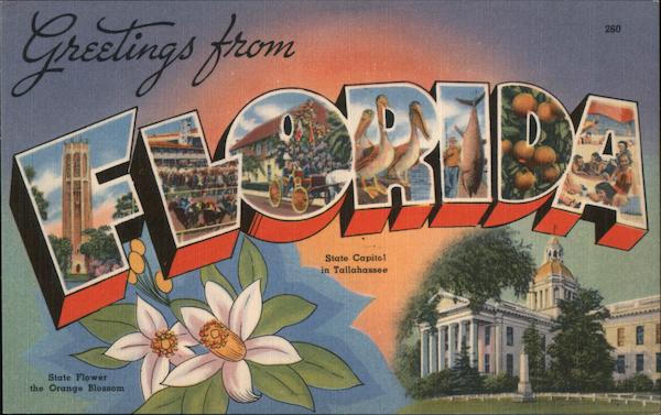 Greetings from Florida