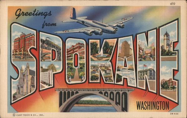 Greetings from Spokane Washington