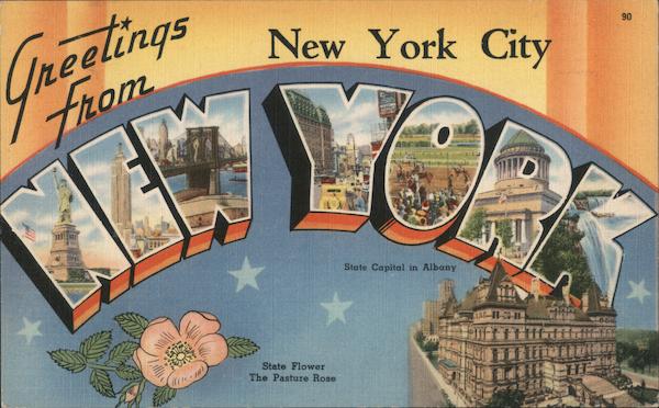 Greetings from New York City