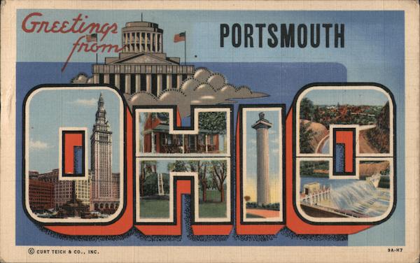 Greetings from Portsmouth Ohio
