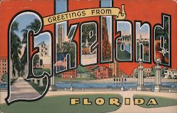 Greetings from Lakeland Postcard